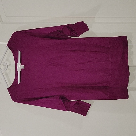 LOFT 3/4 Sleeve Scoop Neck Sweater - Picture 1 of 10